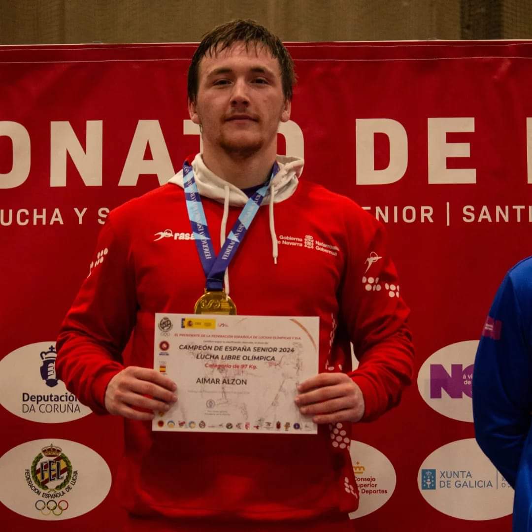 Siete medallas navarras en el Campeonato de España Sénior de Luchas Olímpicas